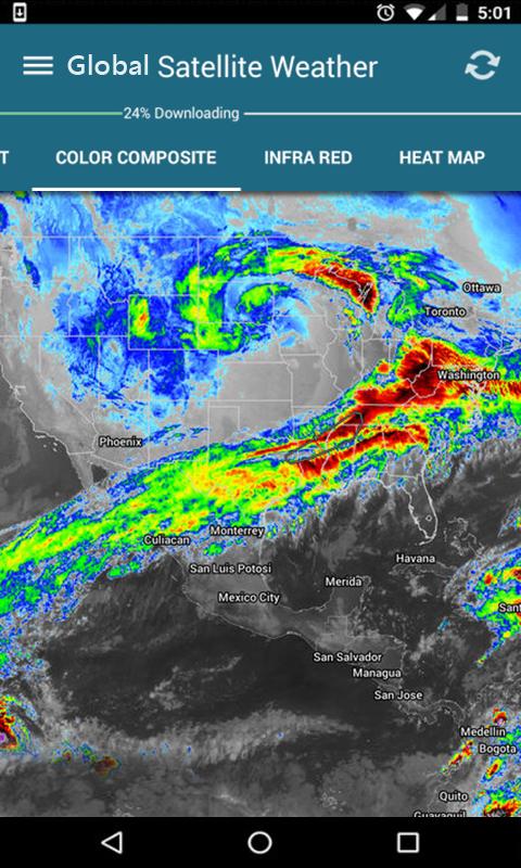 Live Global Satellite Weather Radar Earth Map