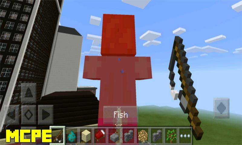 Grappling Hook Mod for MCPE