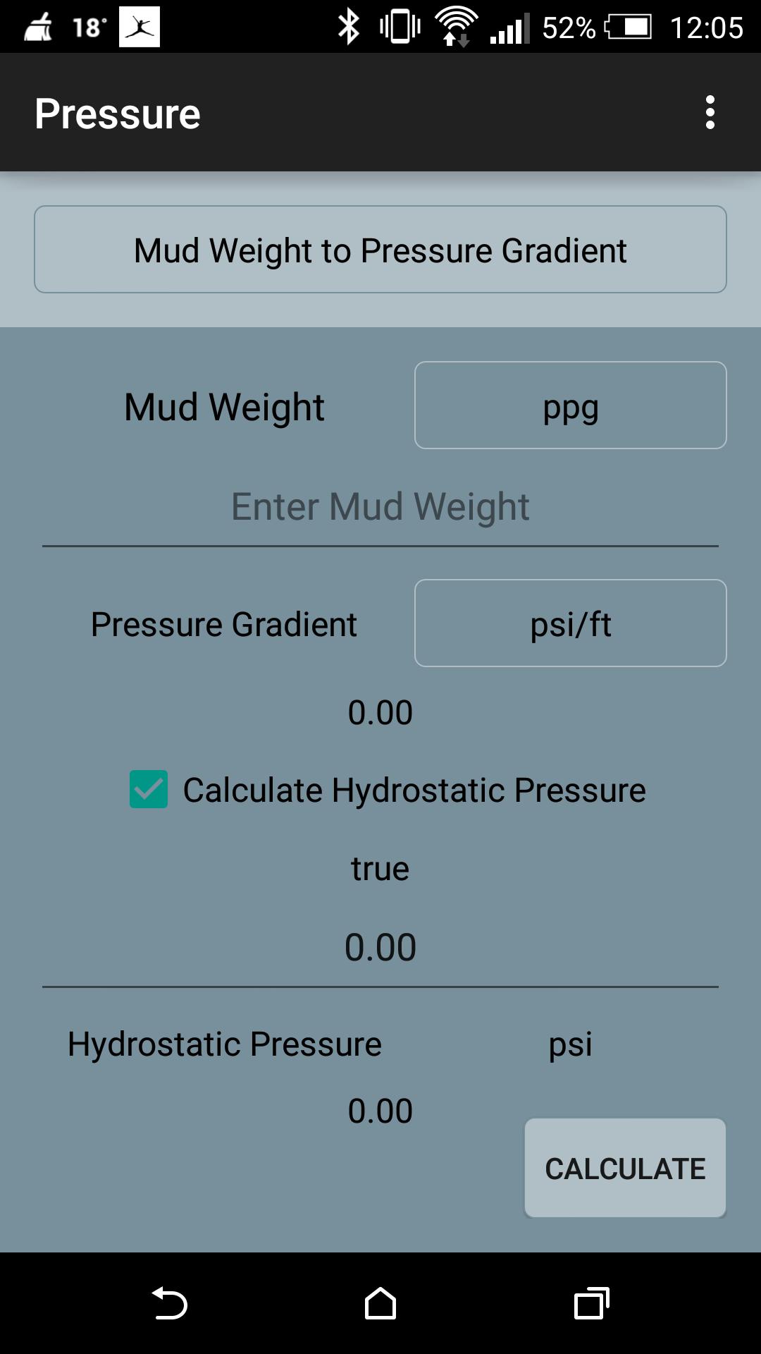 Pressure Calculator