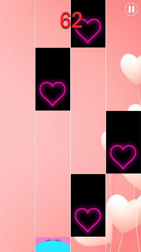 Heart Piano tiless 2019