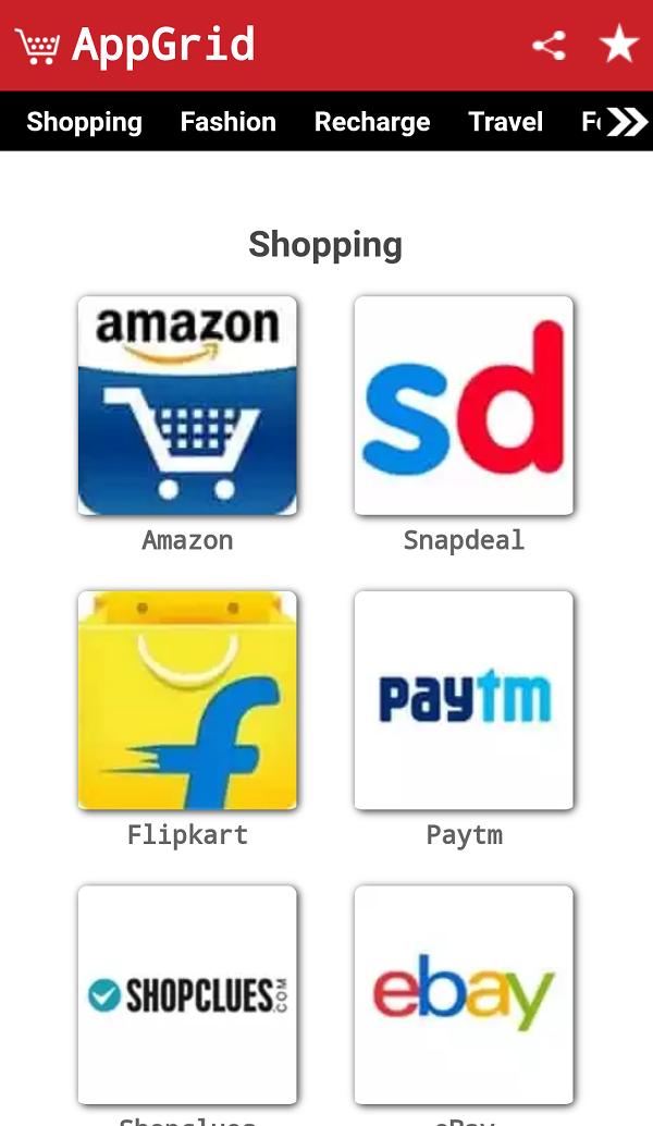 All in One Shopping App