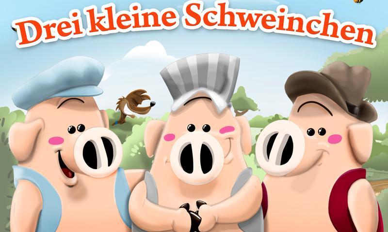 Drei kleine Schweinchen