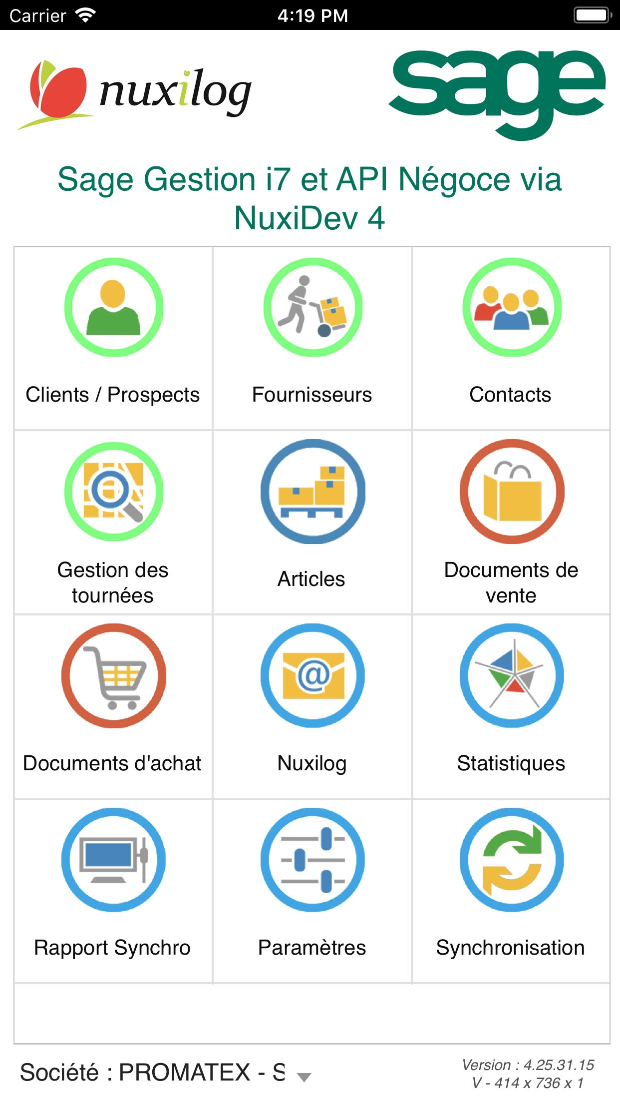 Sage ApiNegoce i7 via NuxiDev