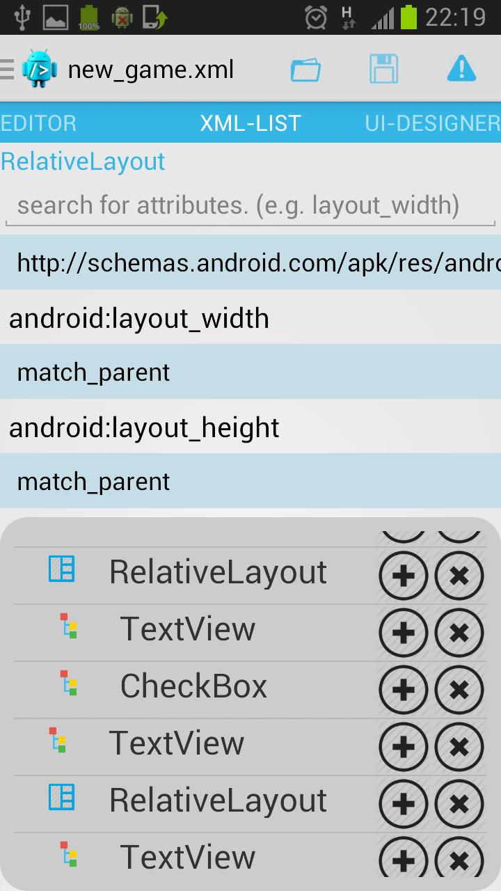 EasyGUI - Android XML IDE