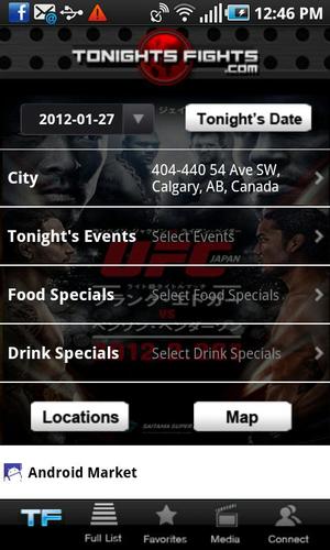 TonightsFights.com App