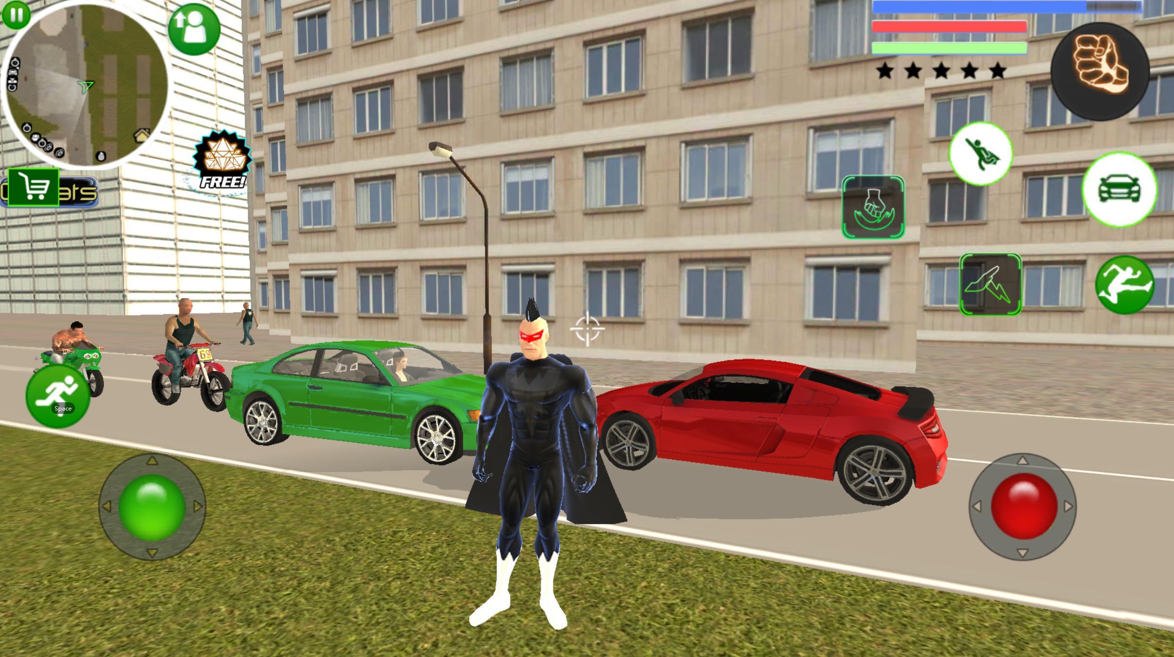 Super Hero Man City Rescue Mission