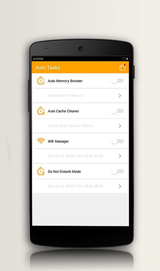 Cache Cleaner/Auto Clean/Boost