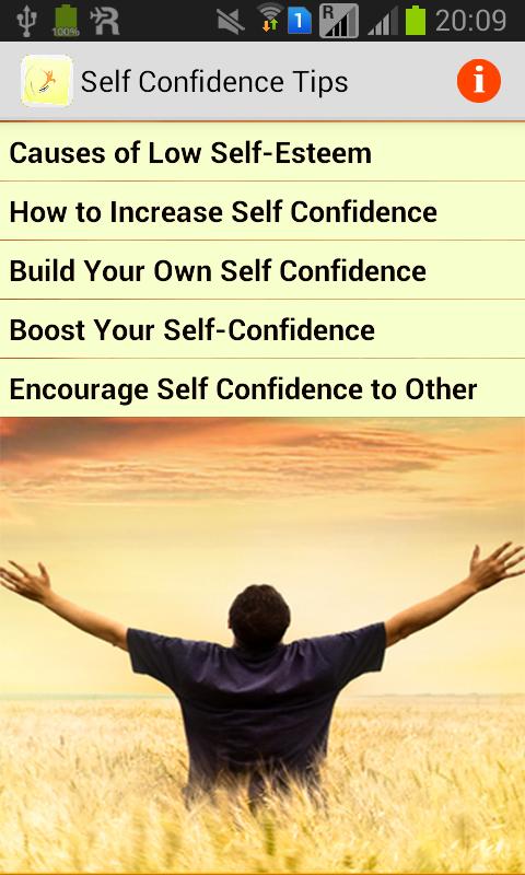 Self Confidence Tips
