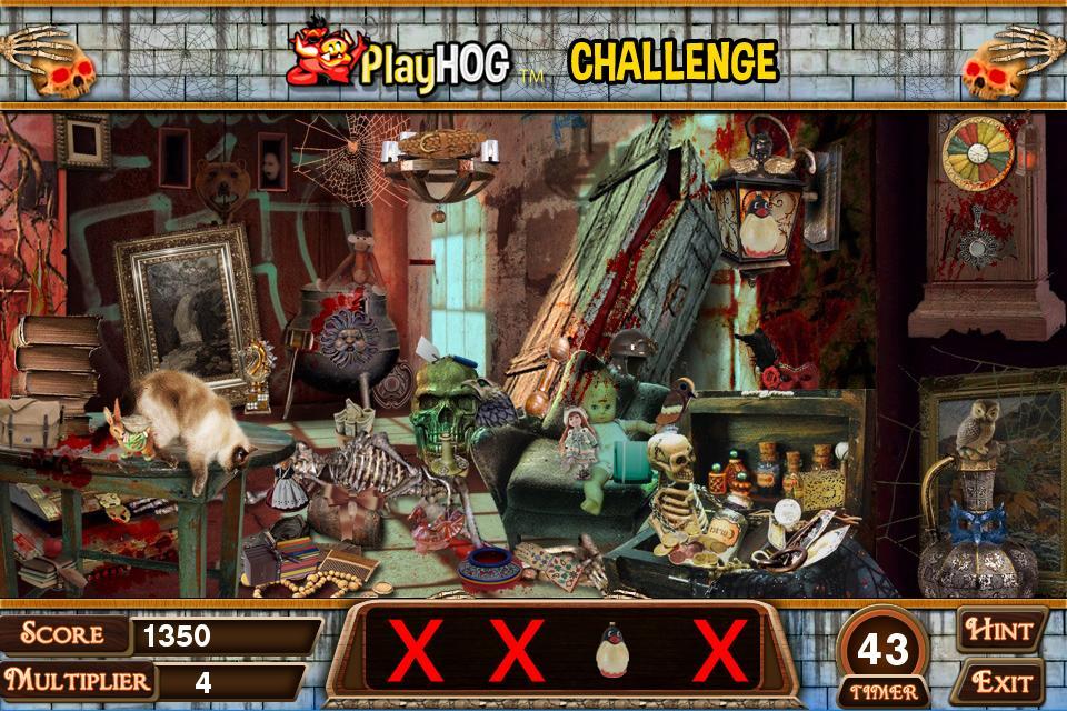 Challenge #127 Scary Mansion Hidden Objects Games
