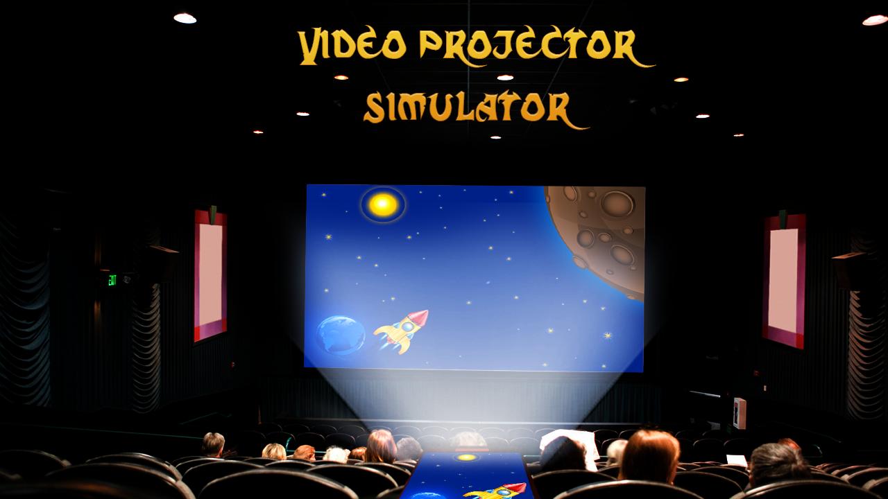 Live Video Projector Simulator