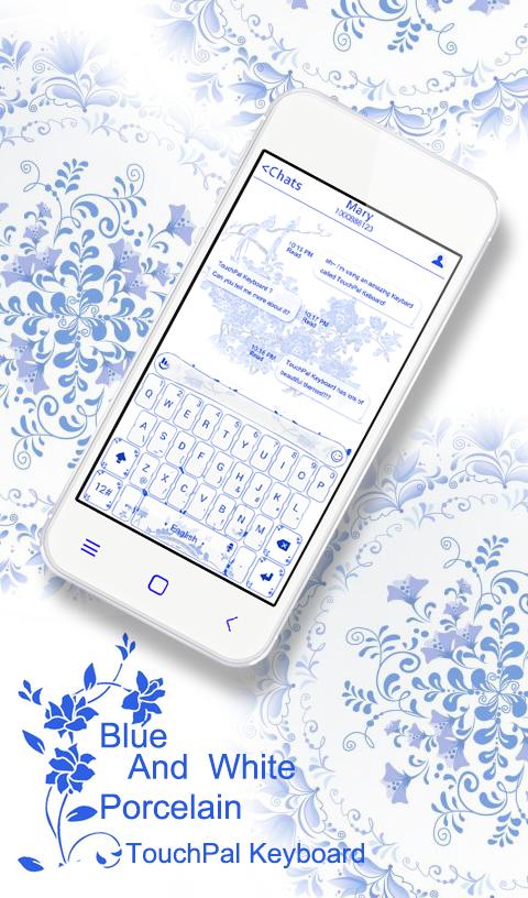 Blue and White Porcelain Theme