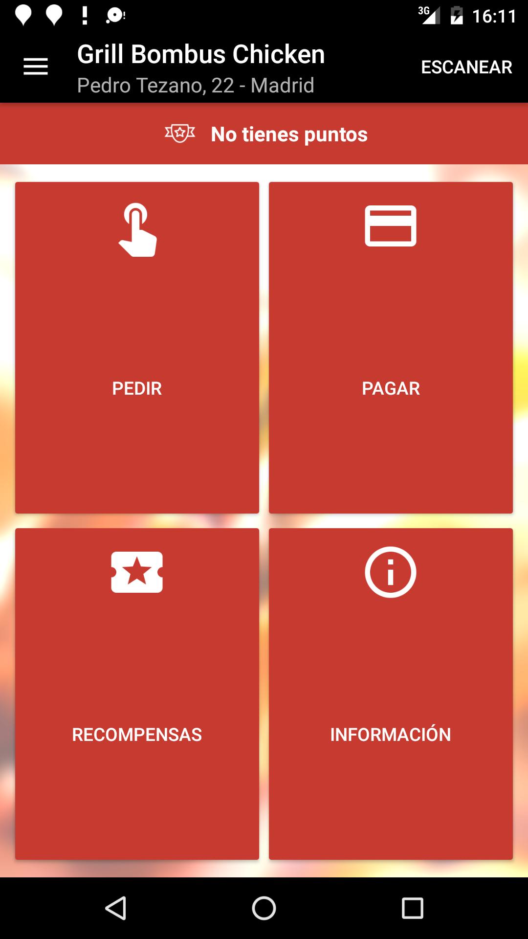 Grill Bombus Chicken