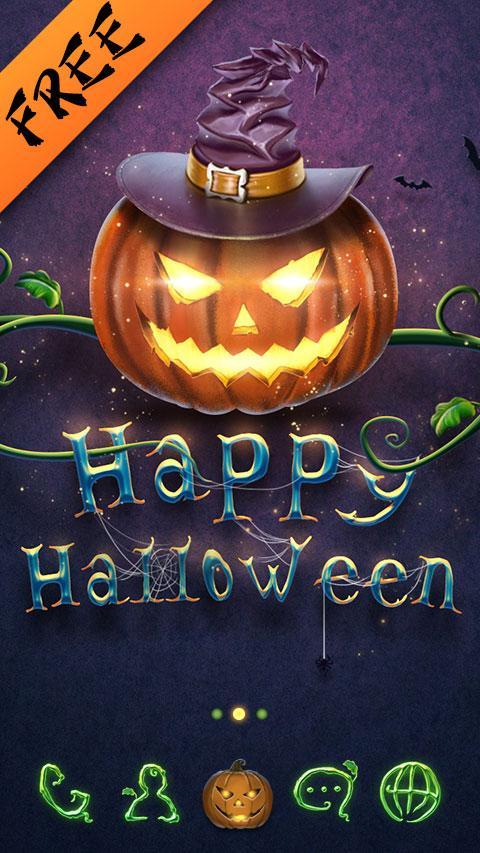 Pumpkin Ghost GO Launcher