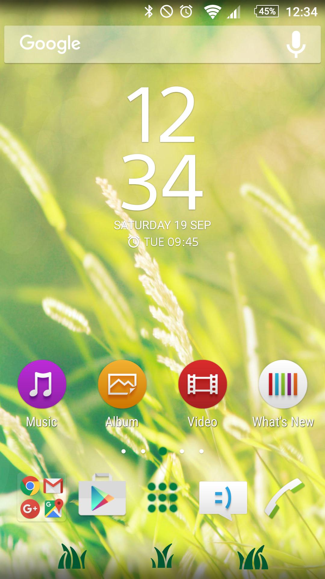 Xperia Theme - Grass FREE