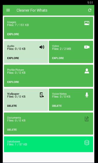 Whatapp junk cleaner