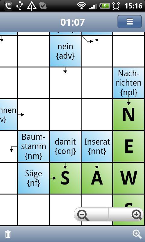 Learn English with Crosswords