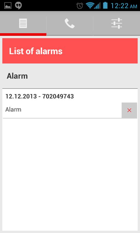 Firefighters - SMS alarm