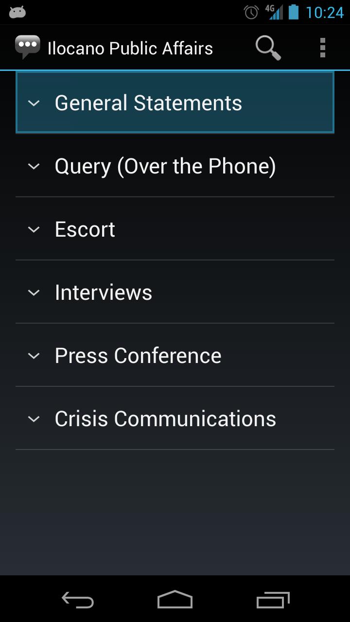 Ilocano Public Affairs Phrases