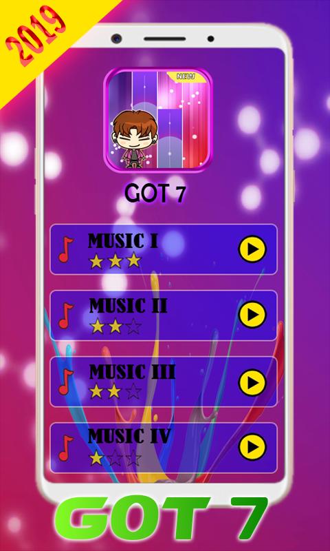 GOT7 Piano game tap