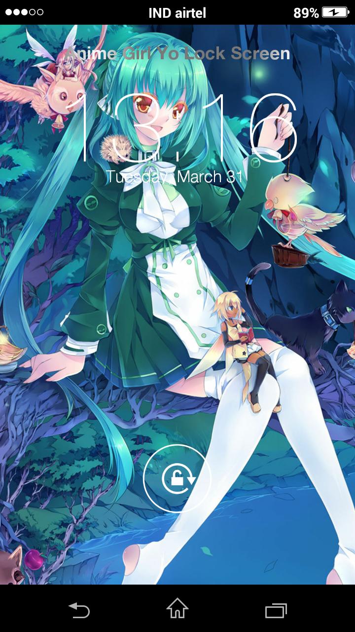 Anime Girl Yo Locker HD