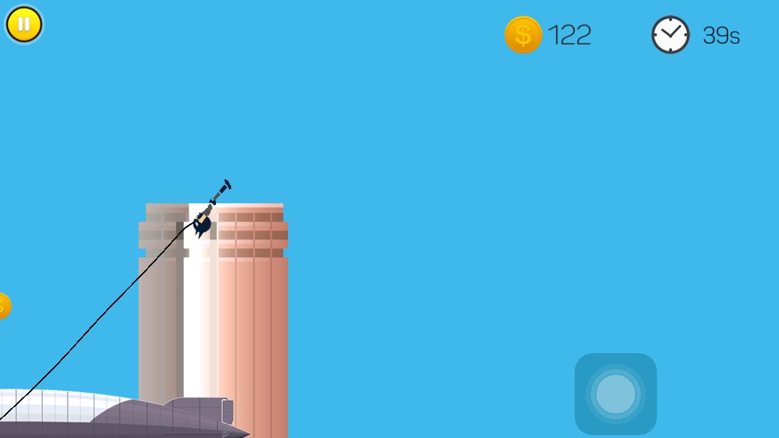 Stickman Avenger Rope Swing