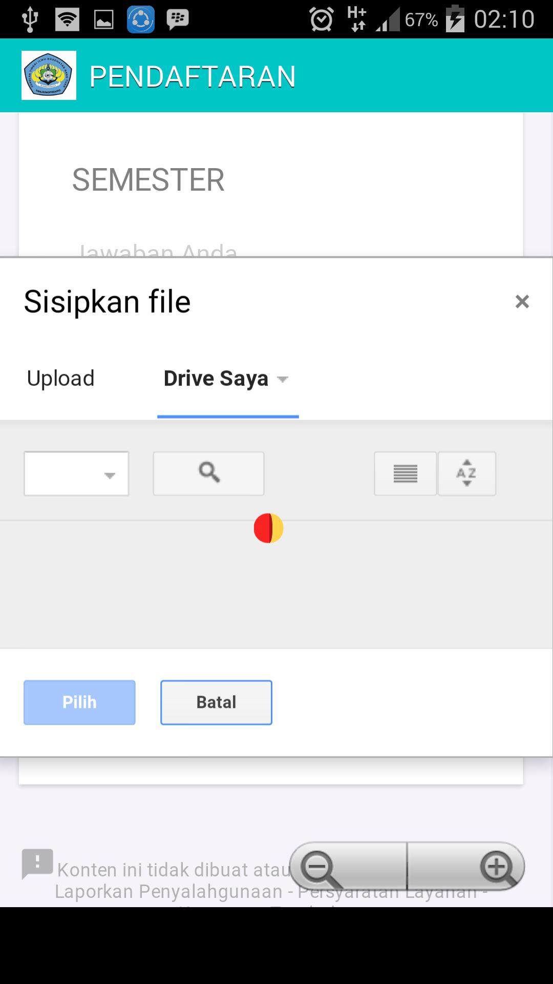 REGISTRASI PUSTAKA STIKES HANG TUAH