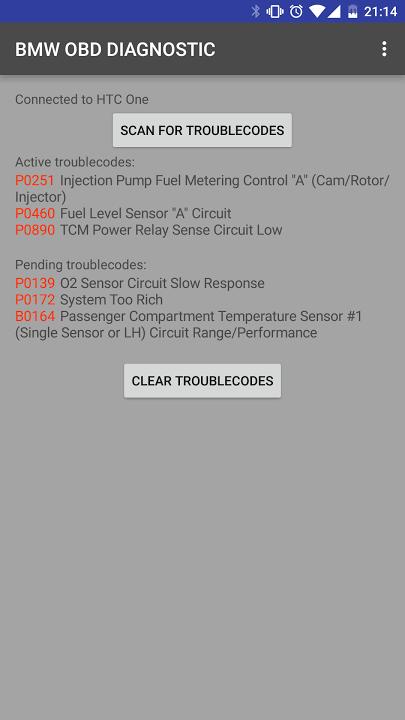 OBD DIAGNOSTIC FOR BMW CARS