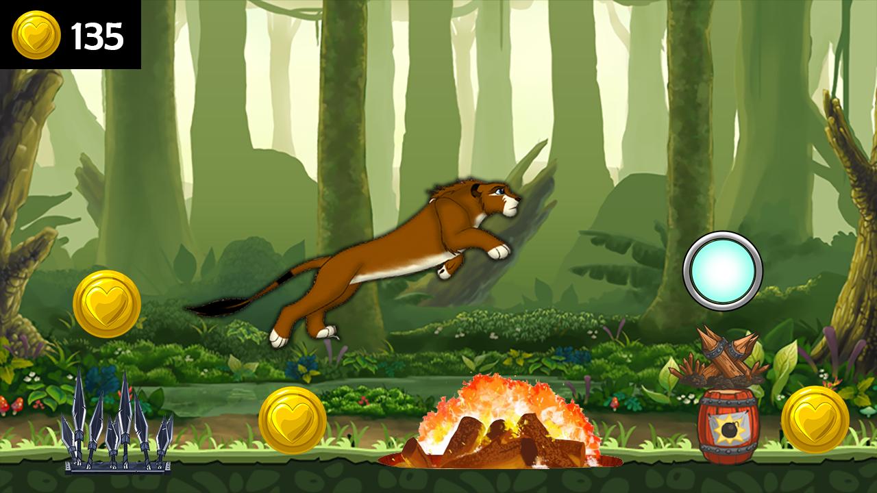 Lion kingdom run: Jungle king adventure