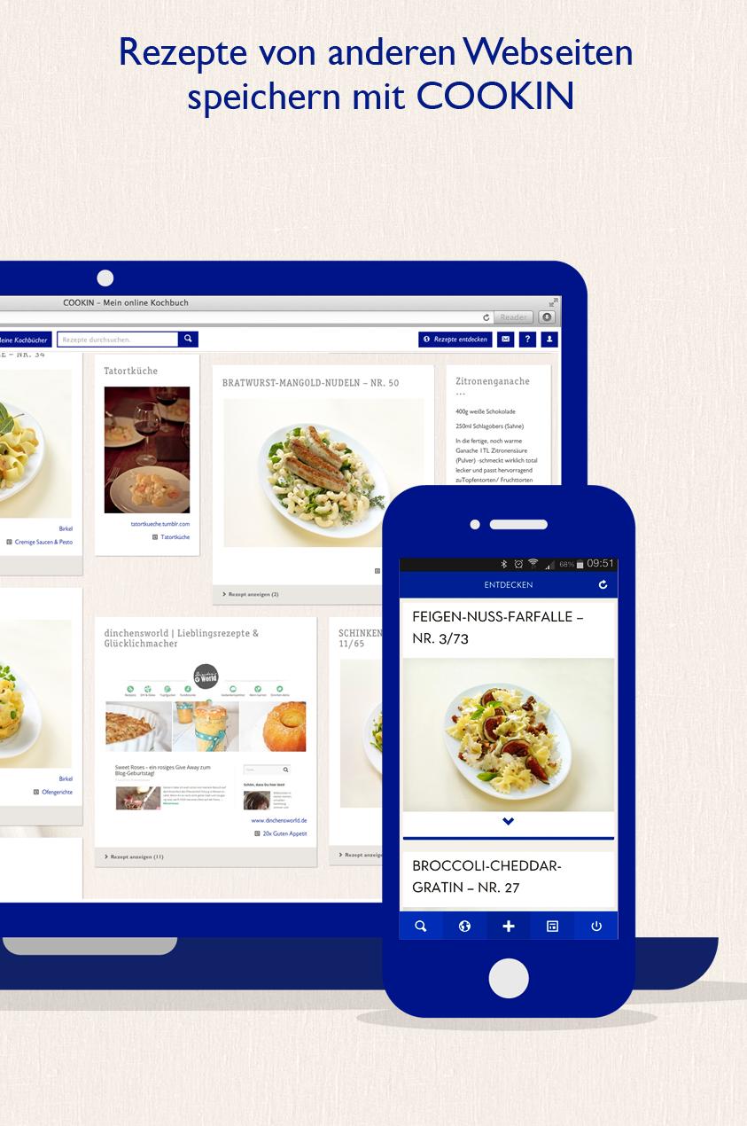COOKIN - Mein Online Kochbuch
