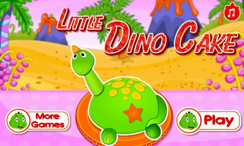 Cake Little Dino Cooking Game