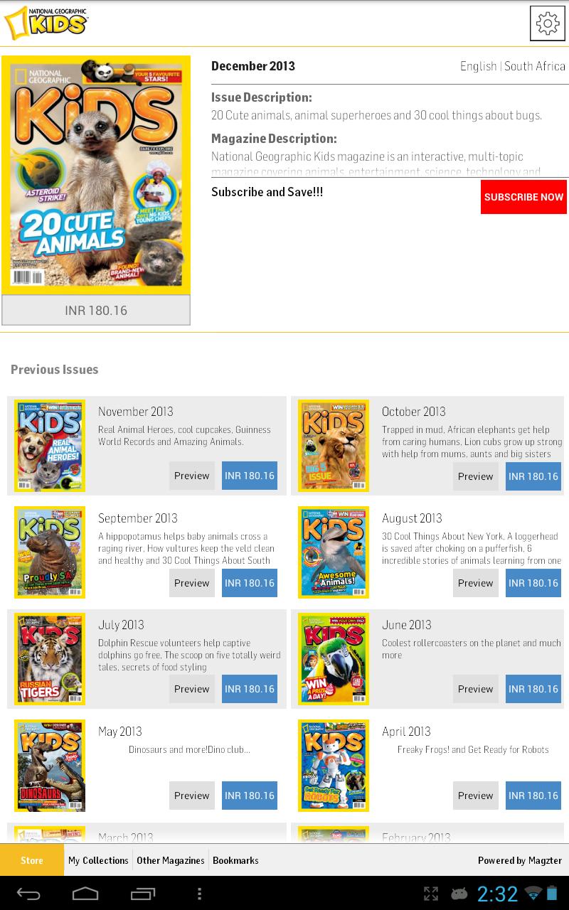 SA: National Geographic Kids