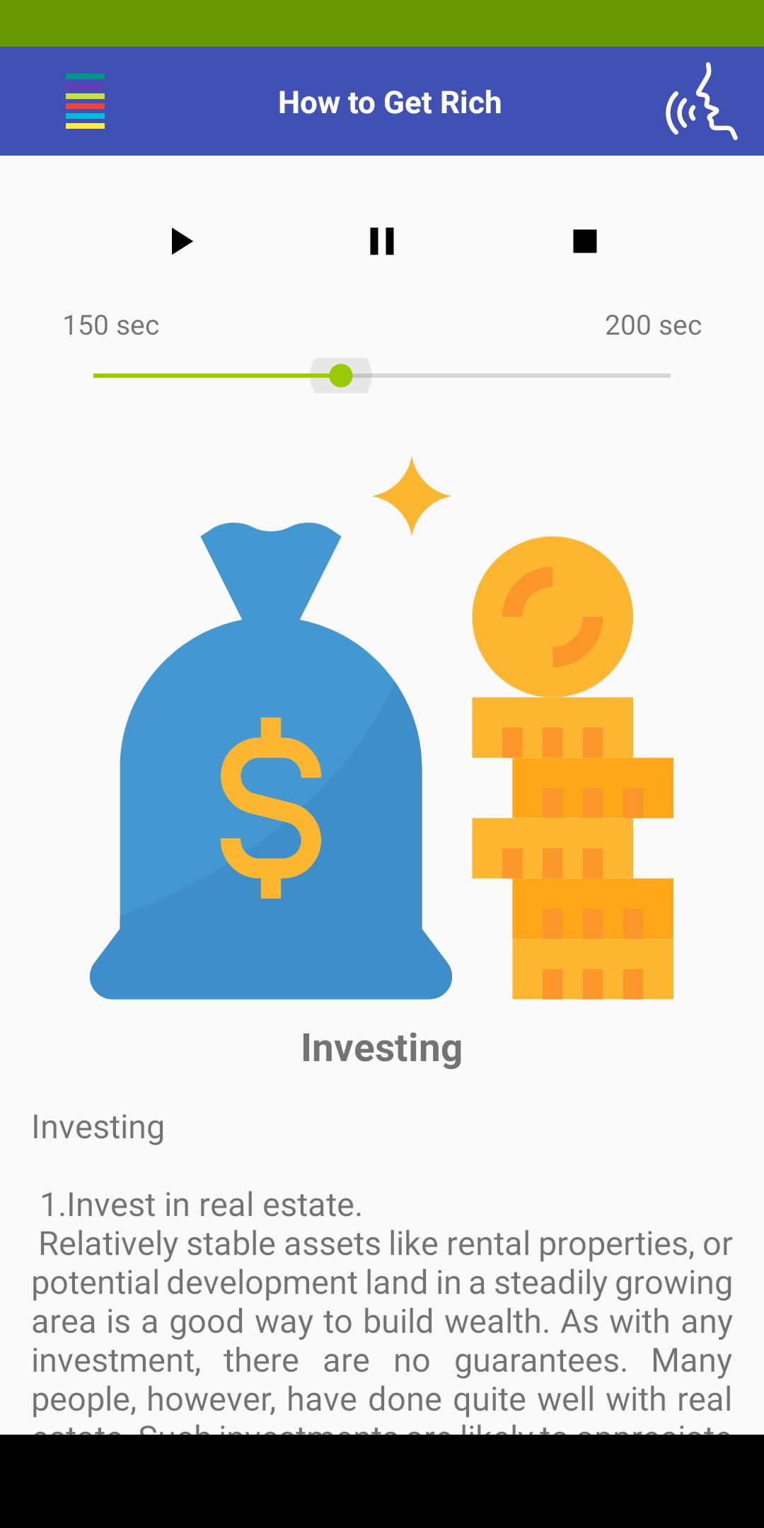 How to Get rich. Advices