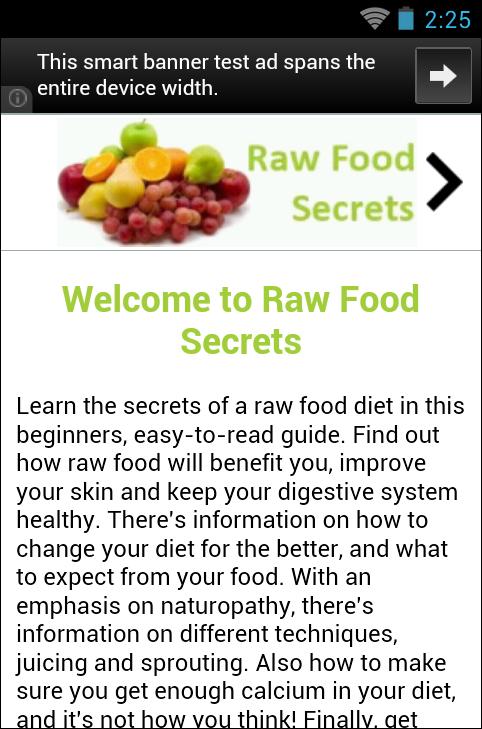 Raw Food Secrets