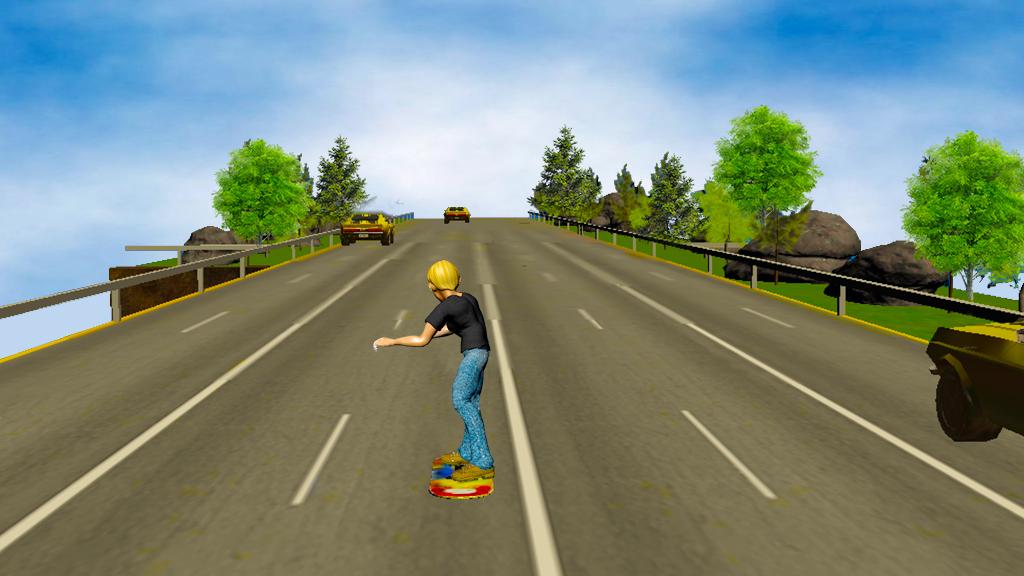 Hoverboard Racer