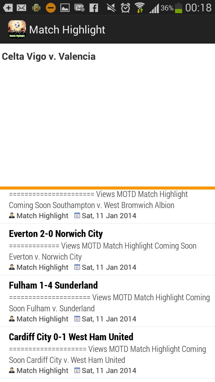 Match Highlight