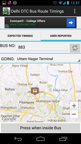 Delhi DTC Bus Timings & Routes