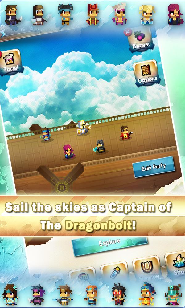 Pocket Pixel RPG: Dragonbolt Vanguard
