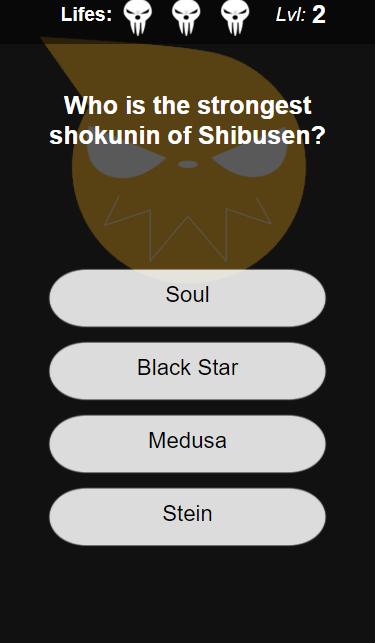 Soul Eater Quiz