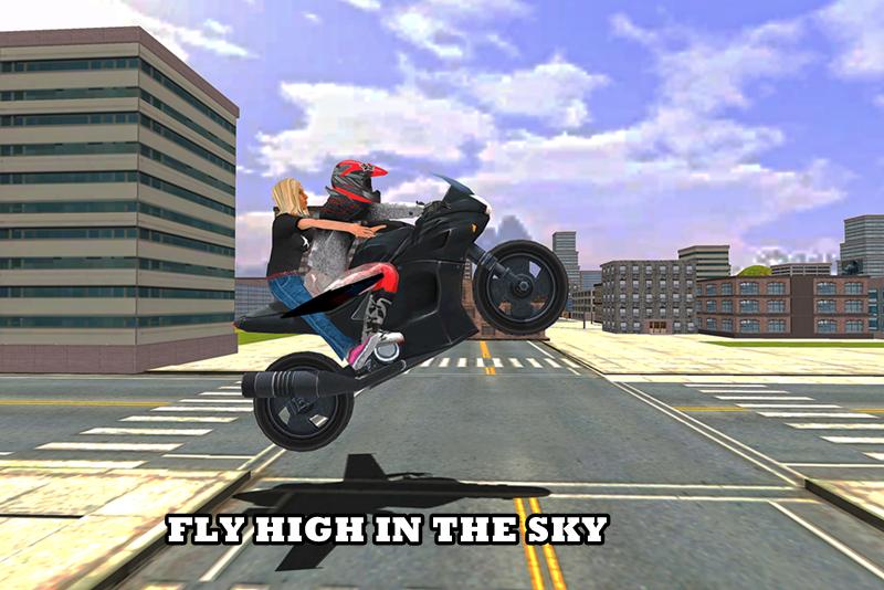 Real Flying Bike Simulator