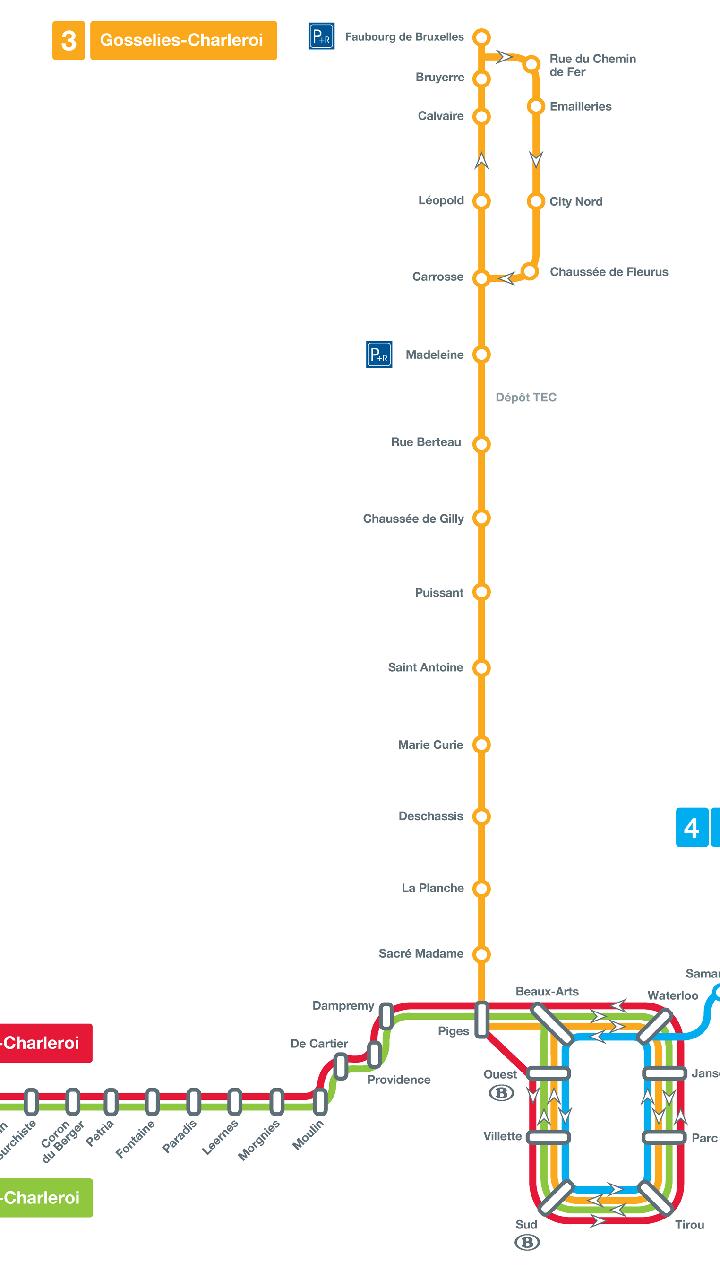 Charleroi Stadtbahn