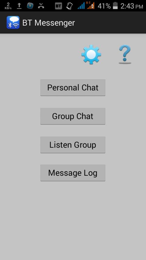 BT Messenger