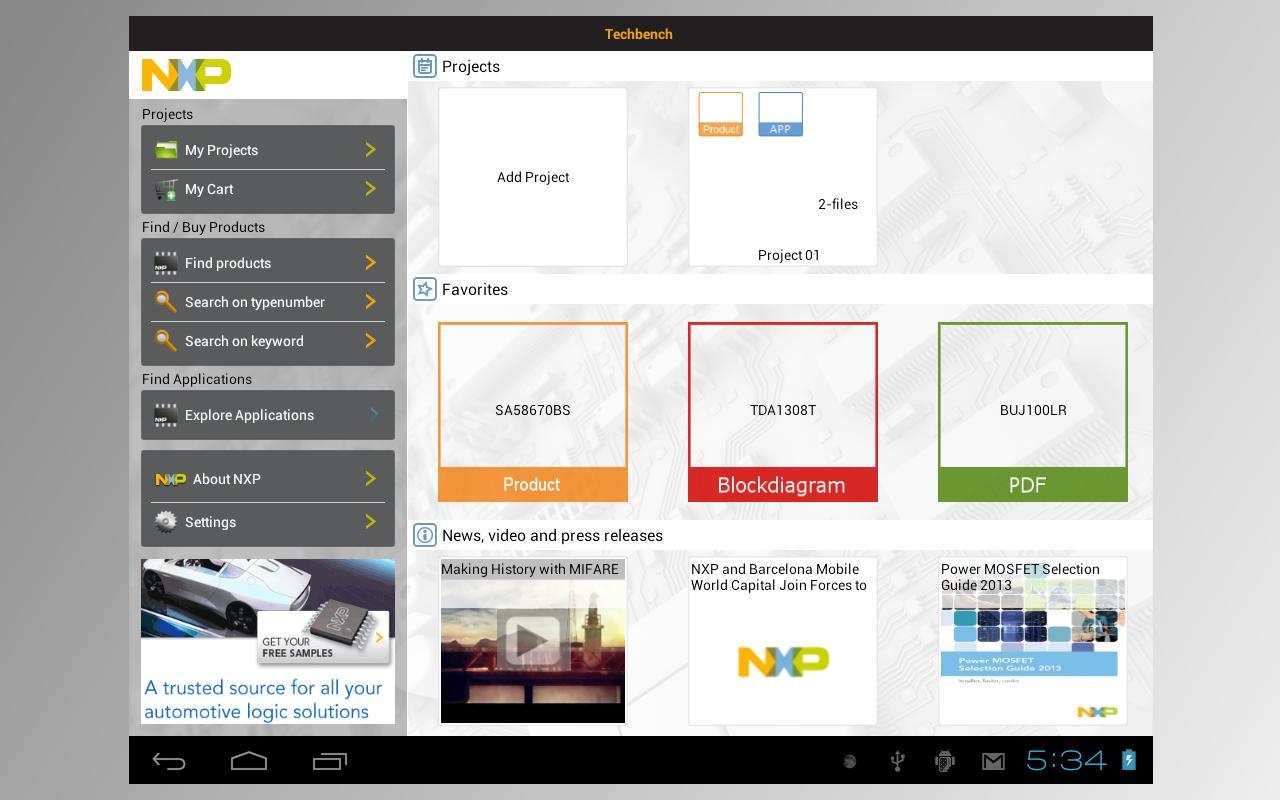 NXP Techbench
