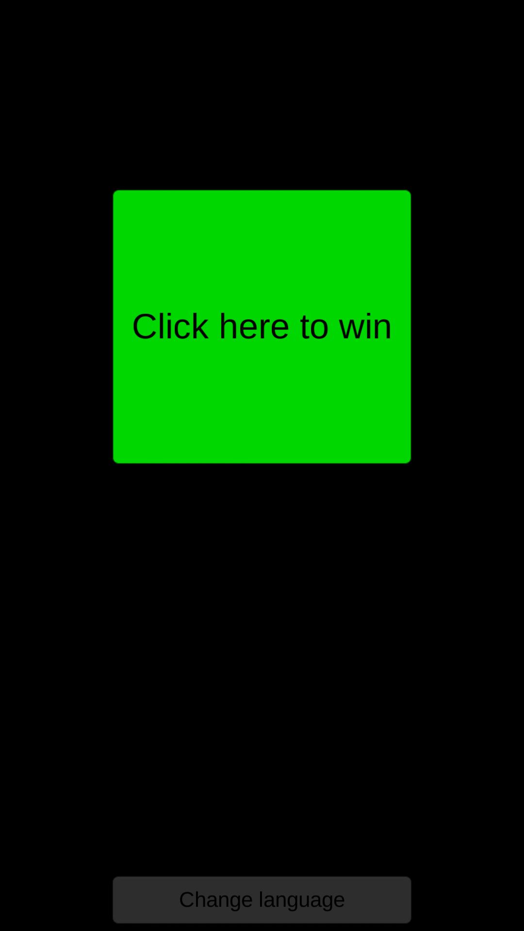 You Won