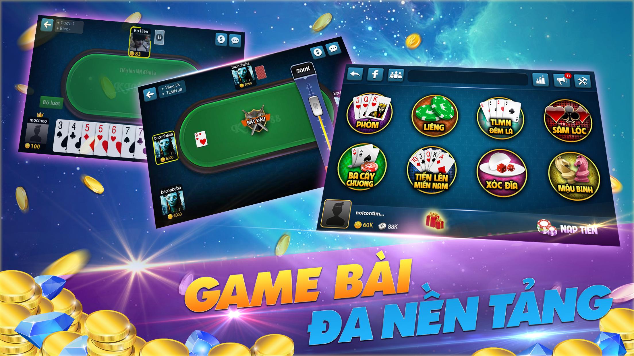 Danh bai doi thuong, game bai doi thuong -  King99