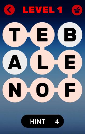 Table Words