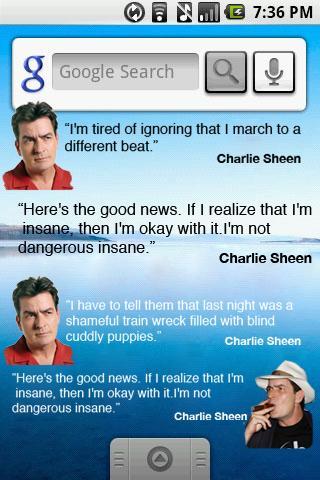 Charlie Sheen Sticker Pack