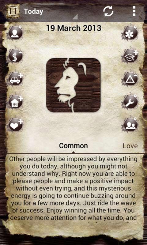 Horodroid  - free horoscopes