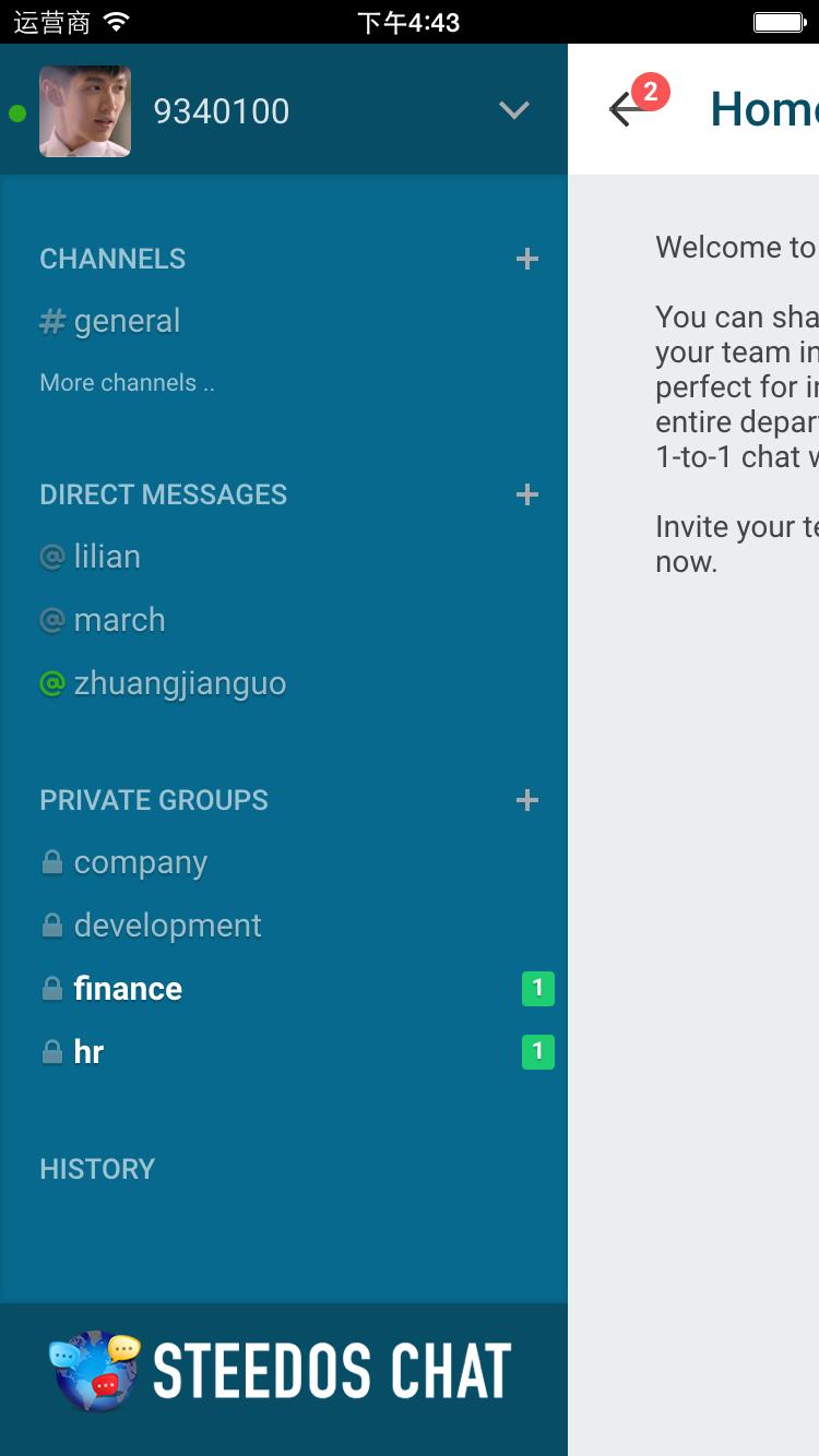 SteedOS Chat