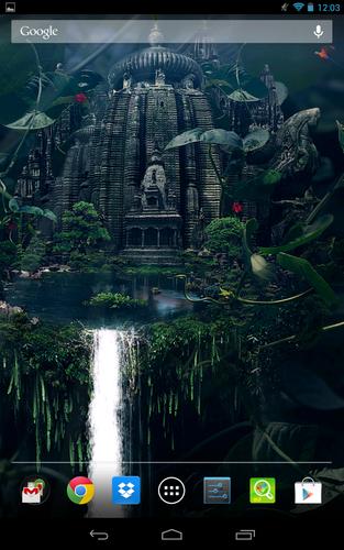 Temple in forest