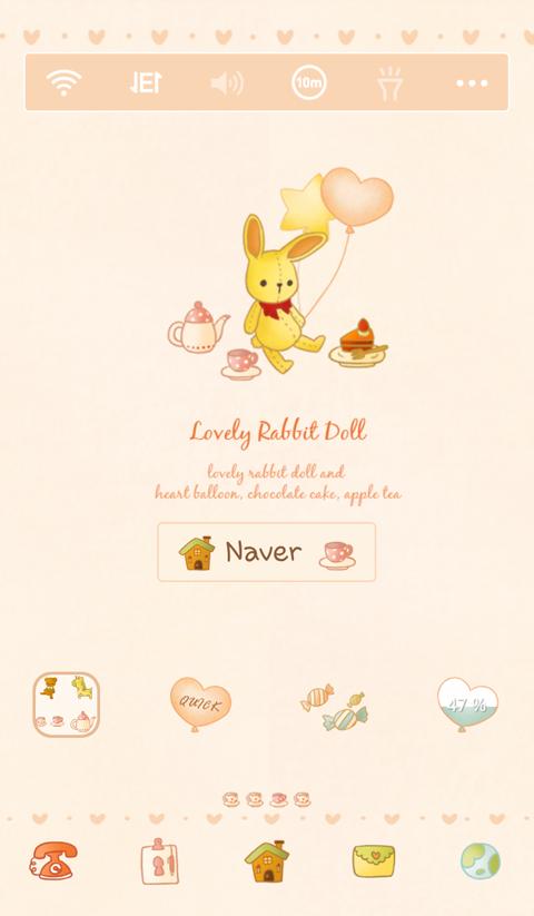 lovely rabbit doll